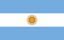 Flag representing Argentina