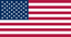Flag representing United States