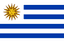 Flag representing Uruguay